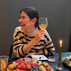 Mock turtleneck sweater